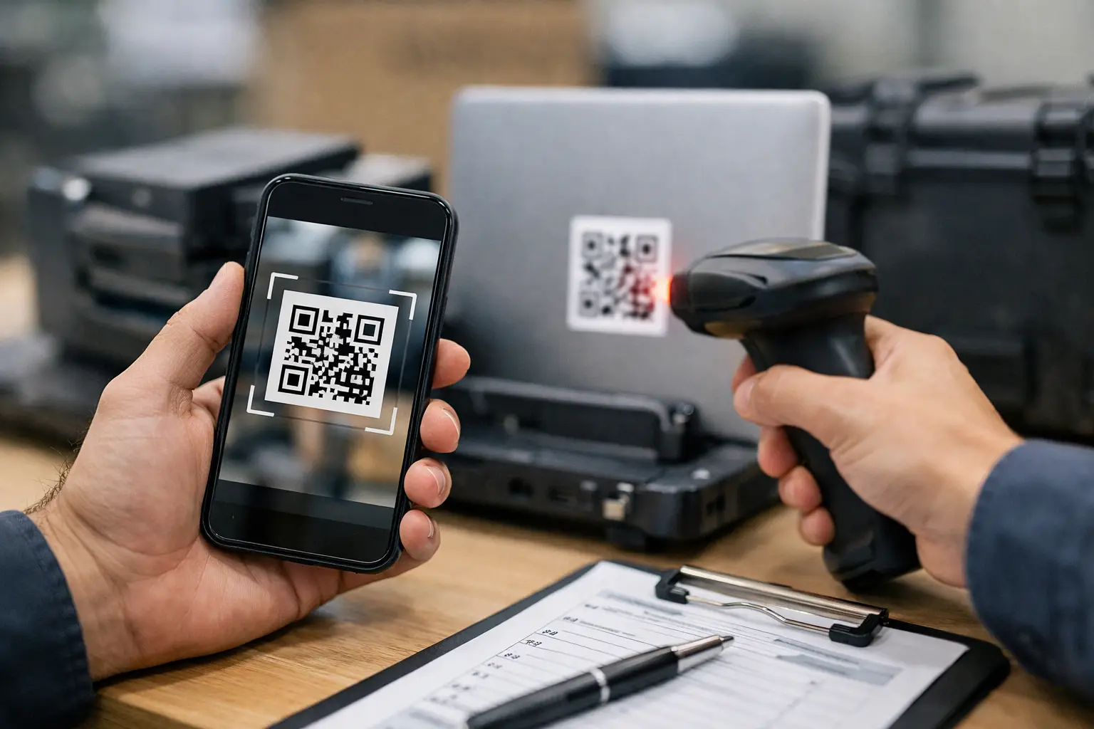 Cómo controlar activos con códigos QR en 7 pasos
