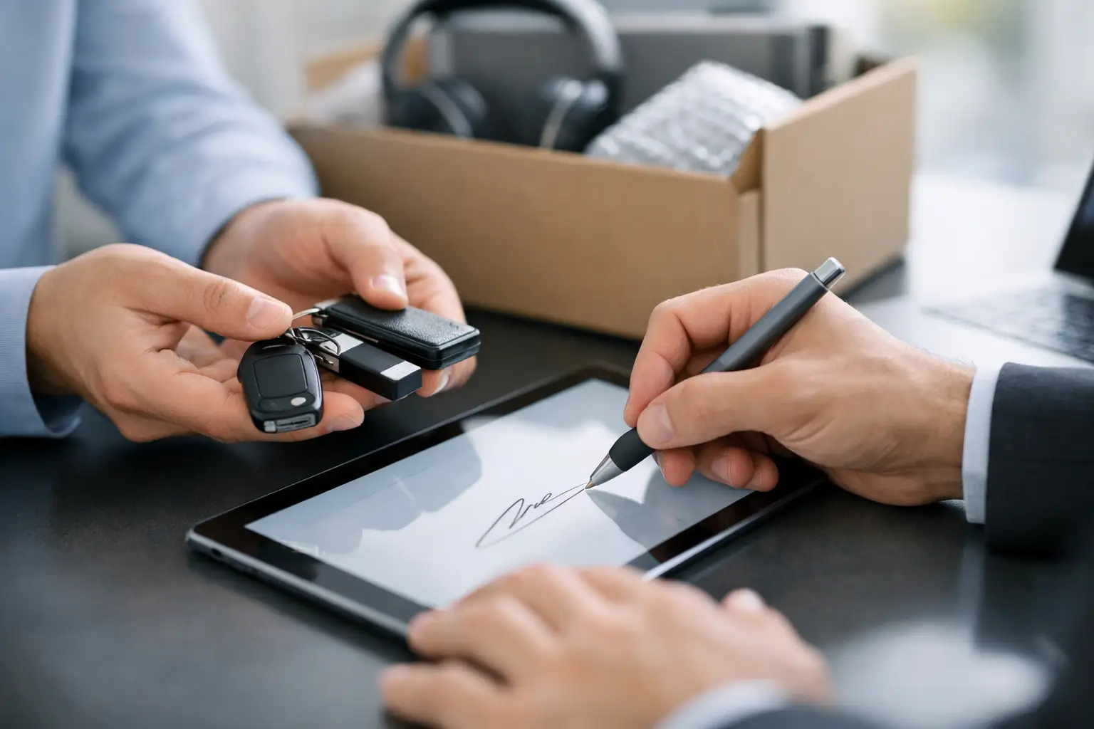 Formato entrega de activos con firma digital