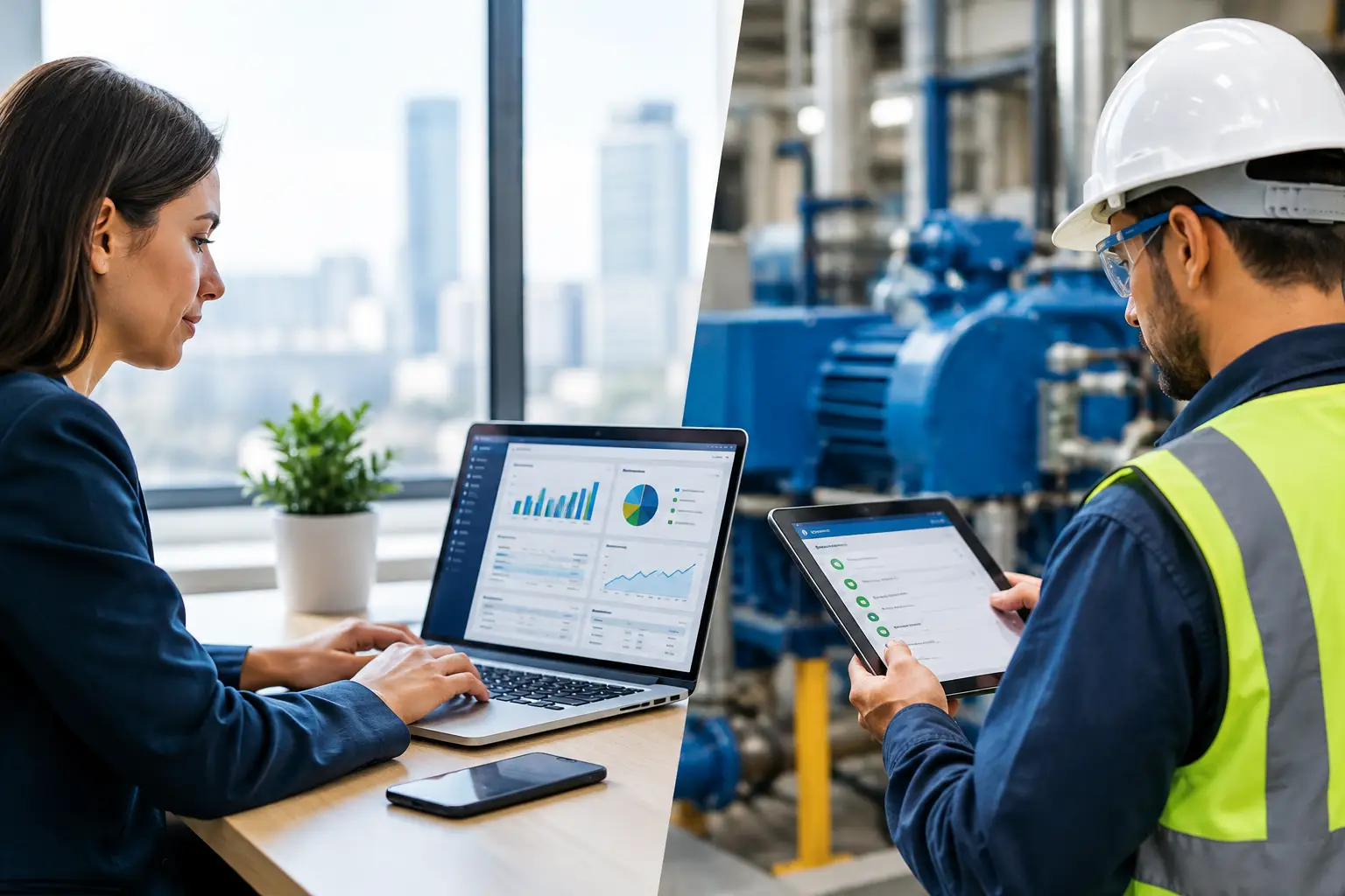 ERP versus CMMS empresarial para su operación